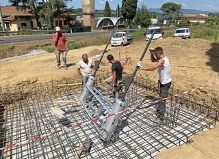 Centrifugo, Inclinazione a 30° della dima